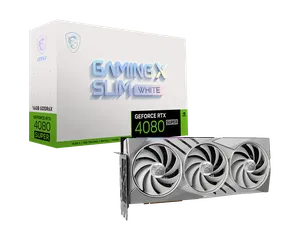 GeForce RTX 4080 SUPER 16G GAMING X SLIM WHITE